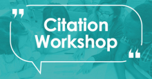 citation workshop